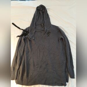 HOT TOPIC Shadow and bone cardigan Size Medium in Charcoal Grey